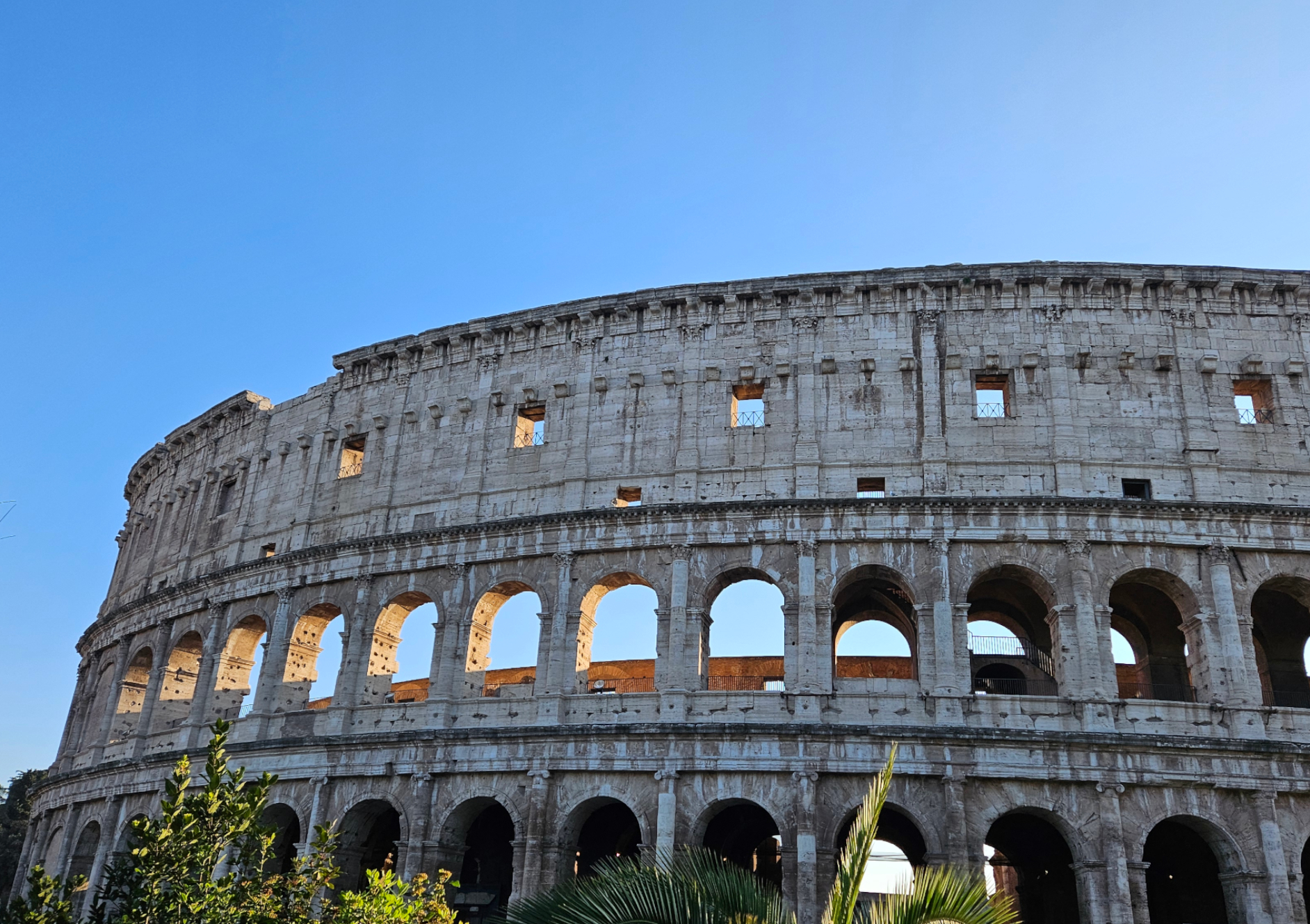 The Colosseum in Rome, Italy